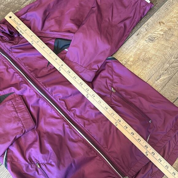 Nike Women's Convertible Running Jacket Dark Fuchsia Size M - Picture 7 of 15